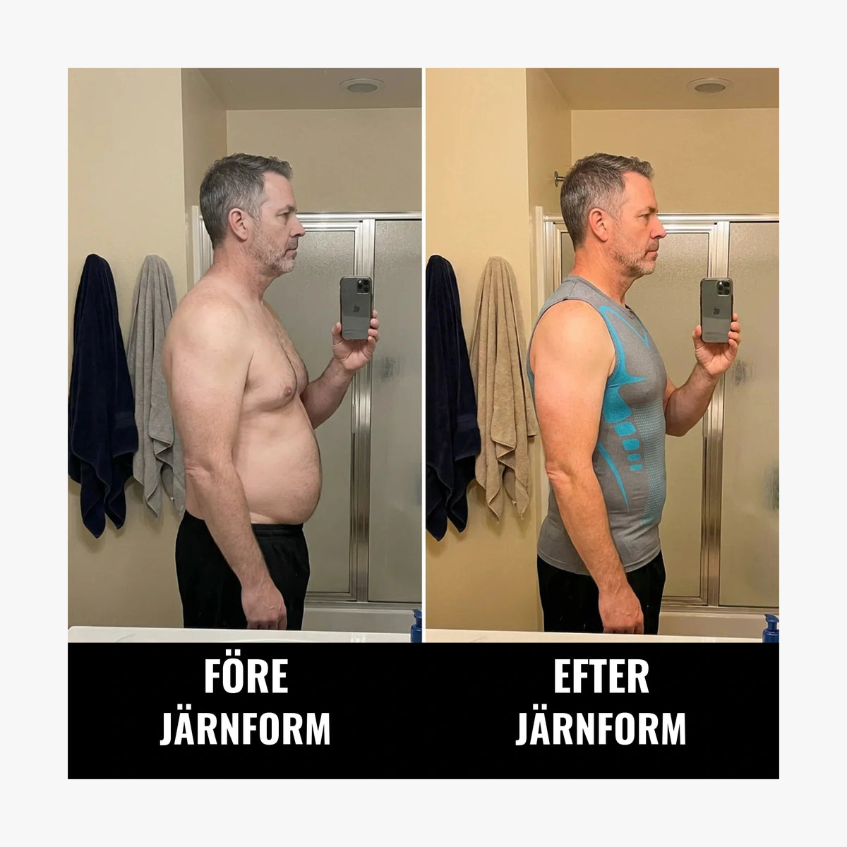 JärnForm V-Neck | Känn kraften i självförtroende, form & kontroll